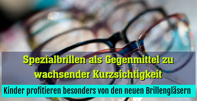 Kinder profitieren besonders von den neuen Brillengläsern (Symbolbild)