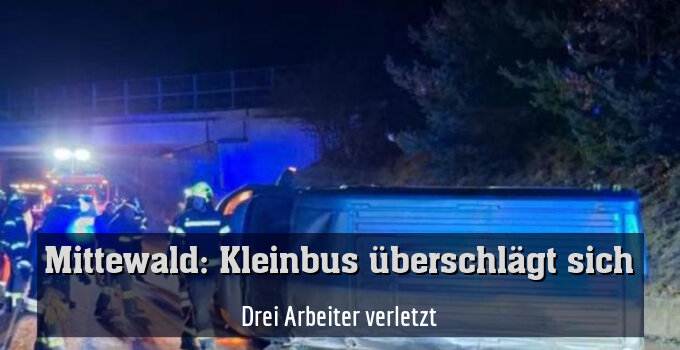 Drei Arbeiter verletzt