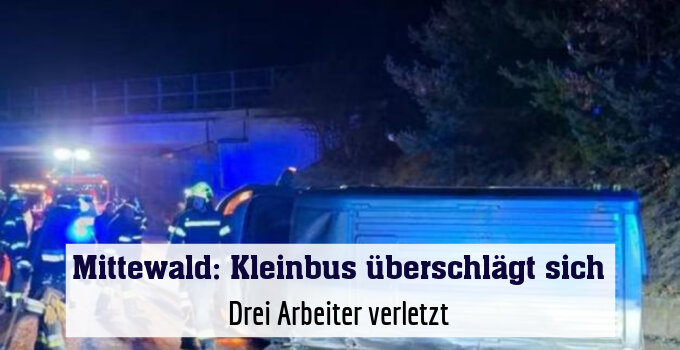 Drei Arbeiter verletzt