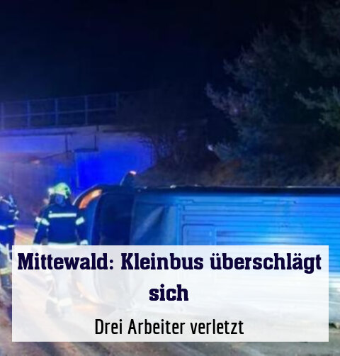 Drei Arbeiter verletzt