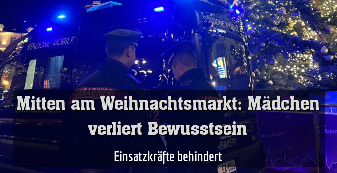 Einsatzkräfte behindert