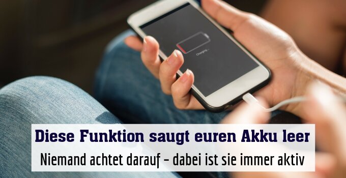 Niemand achtet darauf – dabei ist sie immer aktiv