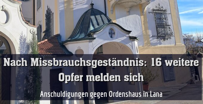 Anschuldigungen gegen Ordenshaus in Lana
