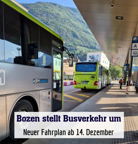 Neuer Fahrplan ab 14. Dezember