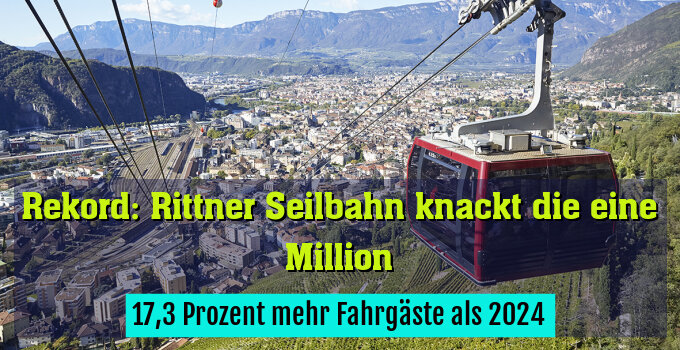 17,3 Prozent mehr Fahrgäste als 2024