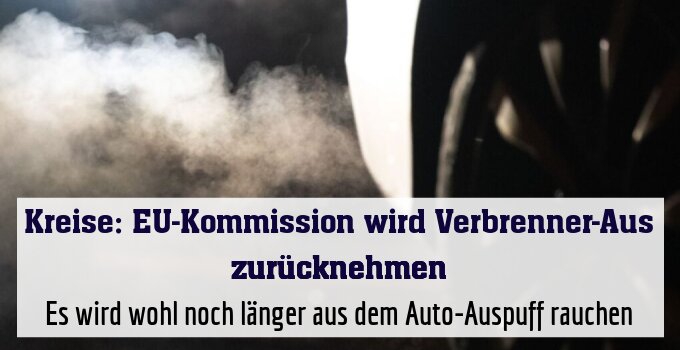 Es wird wohl noch länger aus dem Auto-Auspuff rauchen