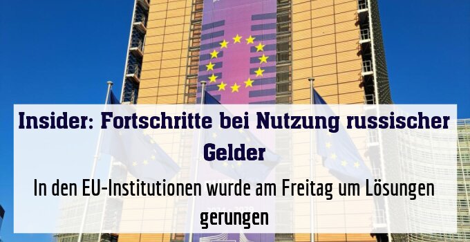 In den EU-Institutionen wurde am Freitag um Lösungen gerungen