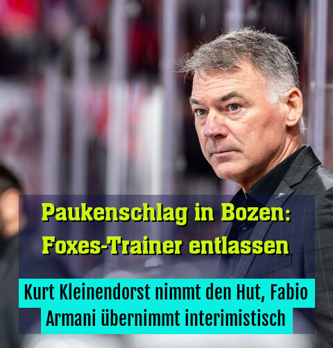 Kurt Kleinendorst nimmt den Hut, Fabio Armani übernimmt interimistisch