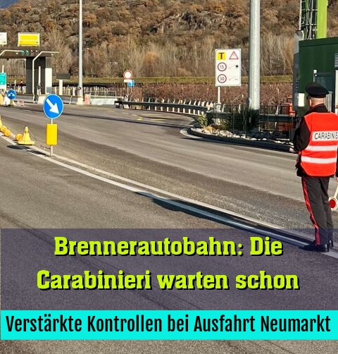 Verstärkte Kontrollen bei Ausfahrt Neumarkt
