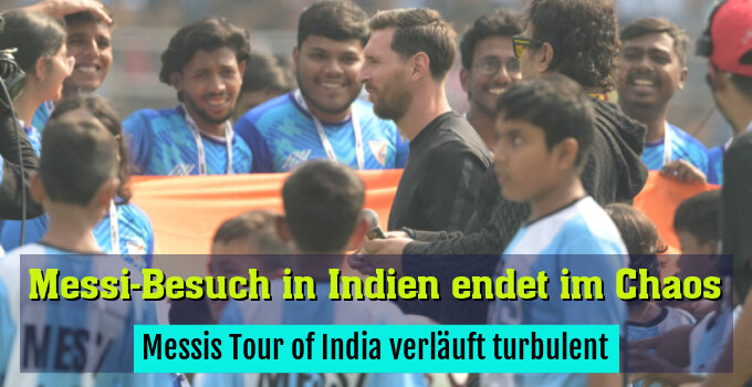 Messis Tour of India verläuft turbulent