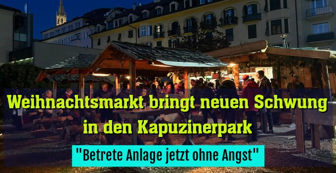 "Betrete Anlage jetzt ohne Angst"
