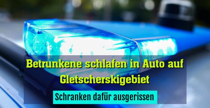 Schranken dafür ausgerissen