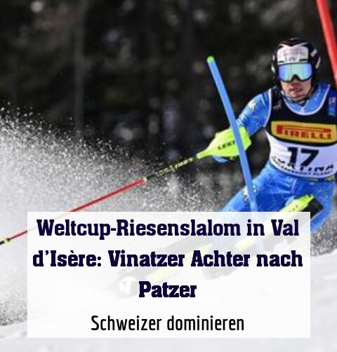 Schweizer dominieren