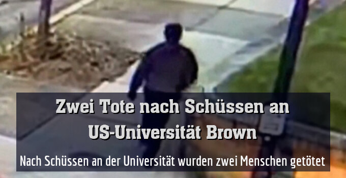 Der Verdächtige auf einem Polizeivideo