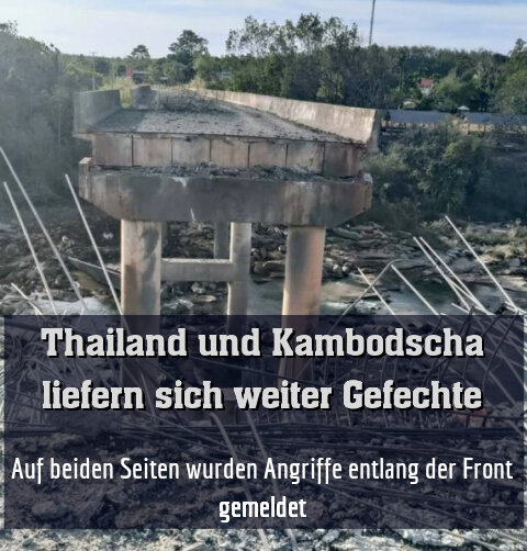 Auf beiden Seiten wurden Angriffe entlang der Front gemeldet