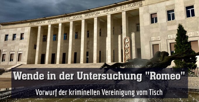 Vorwurf der kriminellen Vereinigung vom Tisch