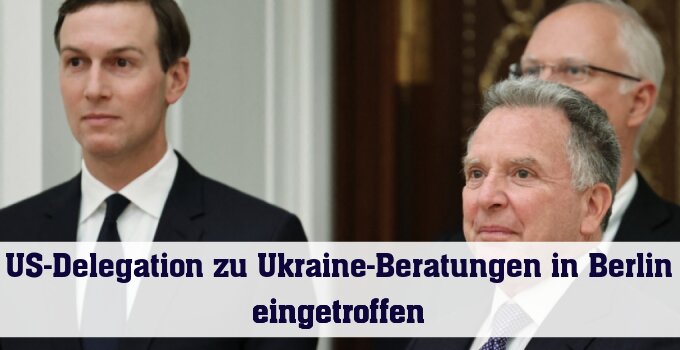 Jared Kushner und Steve Witkoff sind in Berlin angekommen (Archivbild)