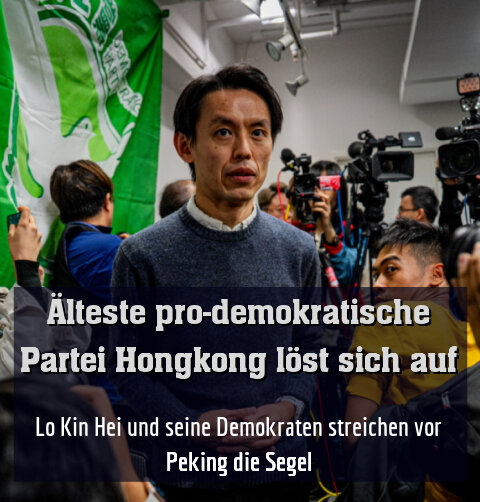 Lo Kin Hei und seine Demokraten streichen vor Peking die Segel