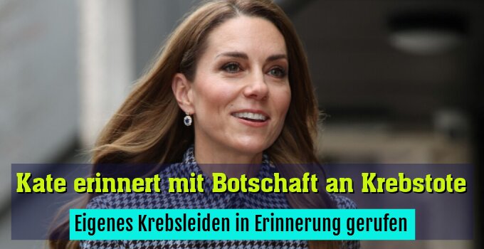 Eigenes Krebsleiden in Erinnerung gerufen