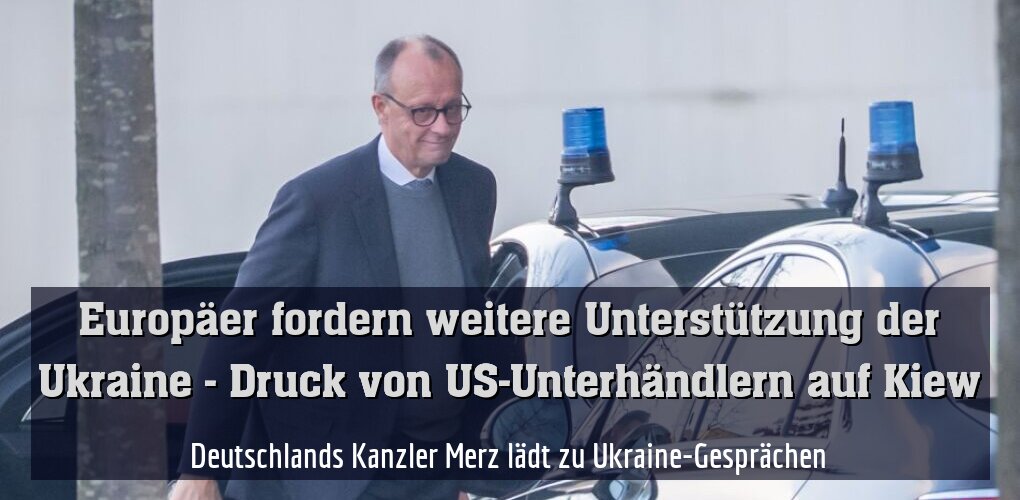 Deutschlands Kanzler Merz lädt zu Ukraine-Gesprächen