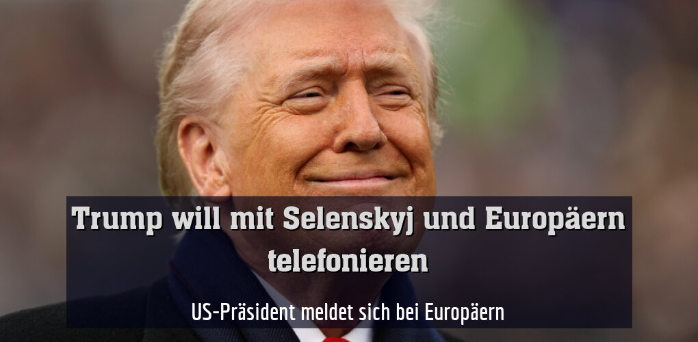 US-Präsident meldet sich bei Europäern