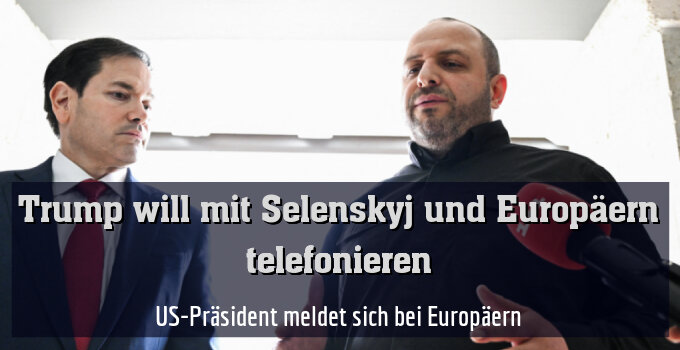 US-Präsident meldet sich bei Europäern