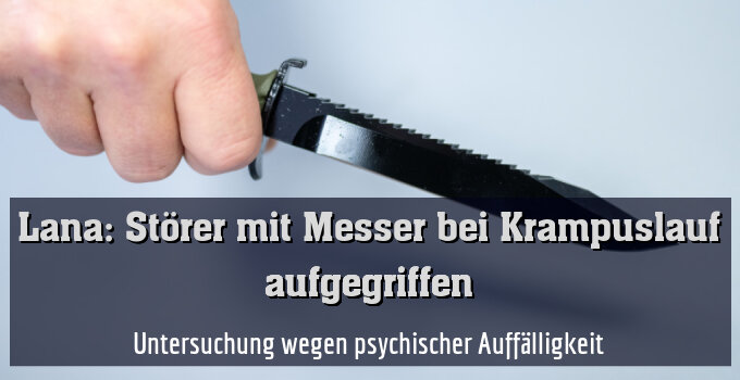 Untersuchung wegen psychischer Auffälligkeit