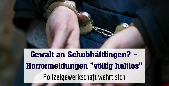 Polizeigewerkschaft wehrt sich