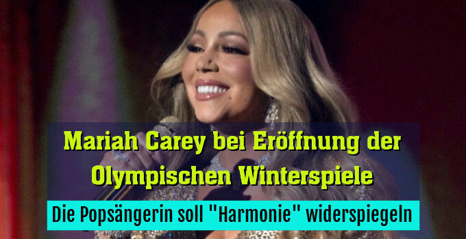 Die Popsängerin soll "Harmonie" widerspiegeln