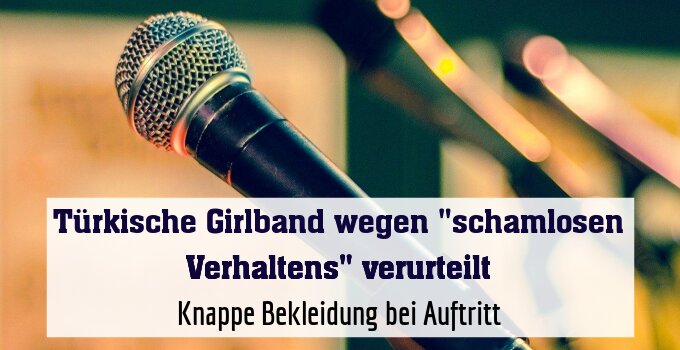 Knappe Bekleidung bei Auftritt