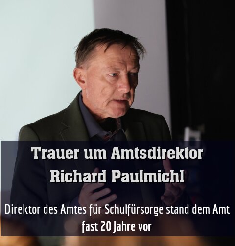 Direktor des Amtes für Schulfürsorge stand dem Amt fast 20 Jahre vor