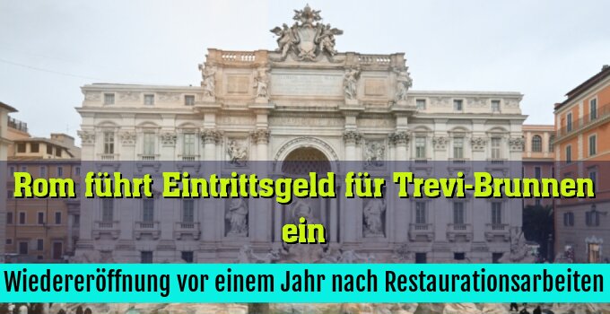Wiedereröffnung vor einem Jahr nach Restaurationsarbeiten