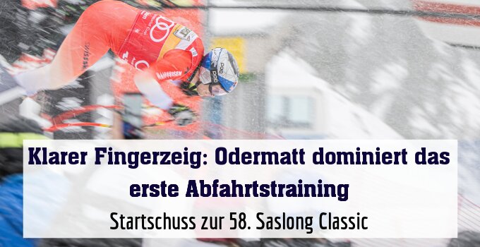 Startschuss zur 58. Saslong Classic