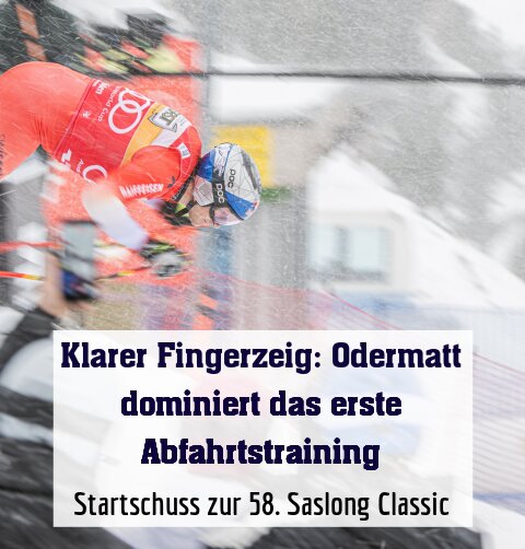 Startschuss zur 58. Saslong Classic