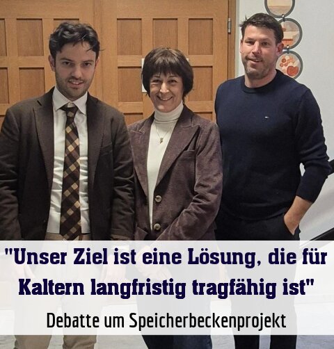 Debatte um Speicherbeckenprojekt