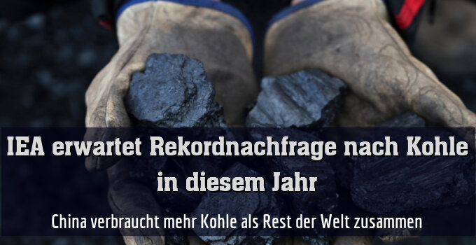 China verbraucht mehr Kohle als Rest der Welt zusammen