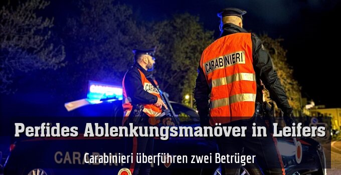 Carabinieri überführen zwei Betrüger