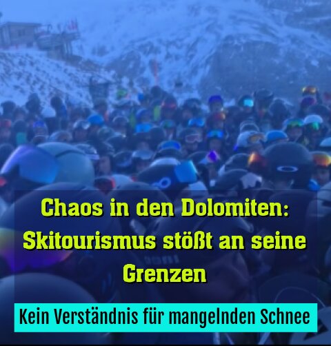 Kein Verständnis für mangelnden Schnee