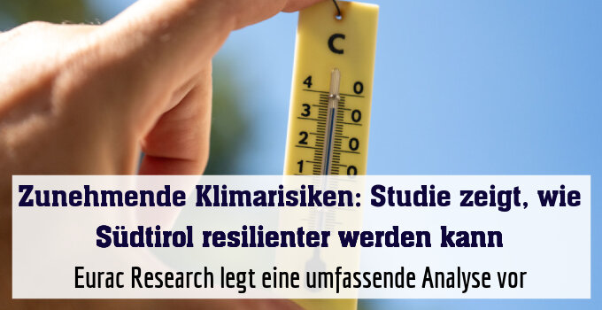 Eurac Research legt eine umfassende Analyse vor