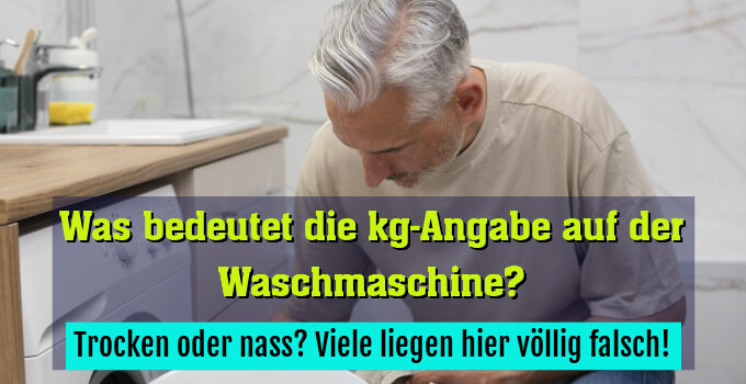 Trocken oder nass? Viele liegen hier völlig falsch!