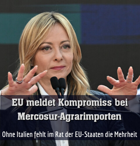 Ohne Italien fehlt im Rat der EU-Staaten die Mehrheit
