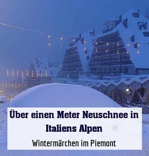 Wintermärchen im Piemont