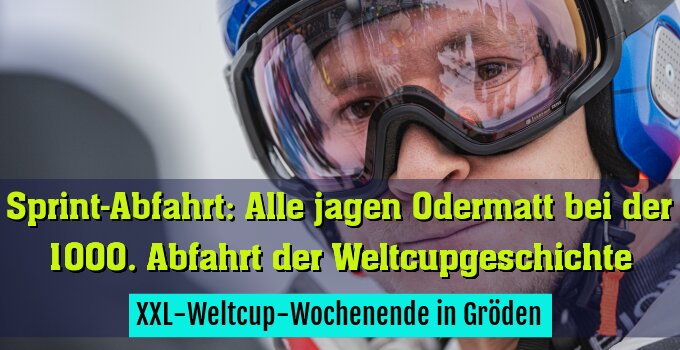 XXL-Weltcup-Wochenende in Gröden