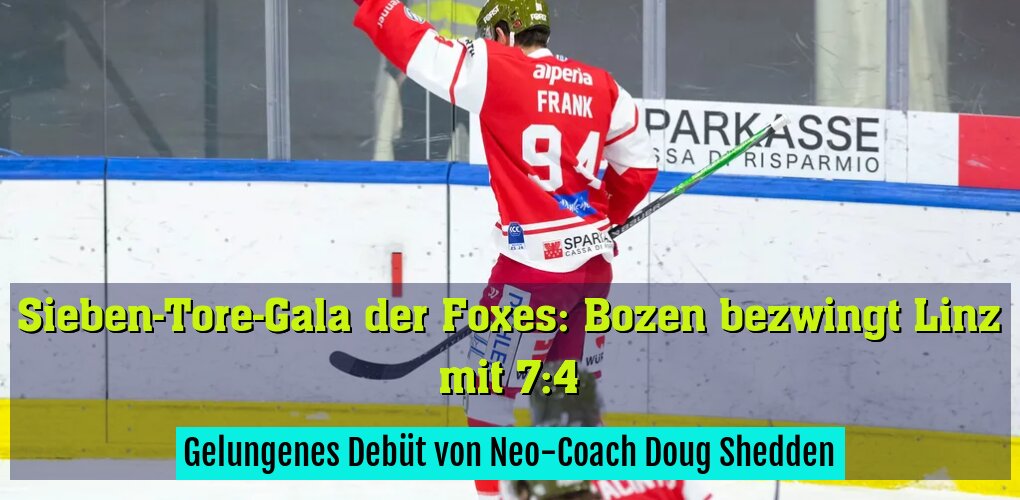 Gelungenes Debüt von Neo-Coach Doug Shedden