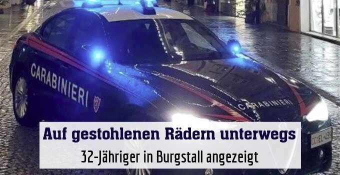 32-Jähriger in Burgstall angezeigt