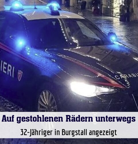 32-Jähriger in Burgstall angezeigt