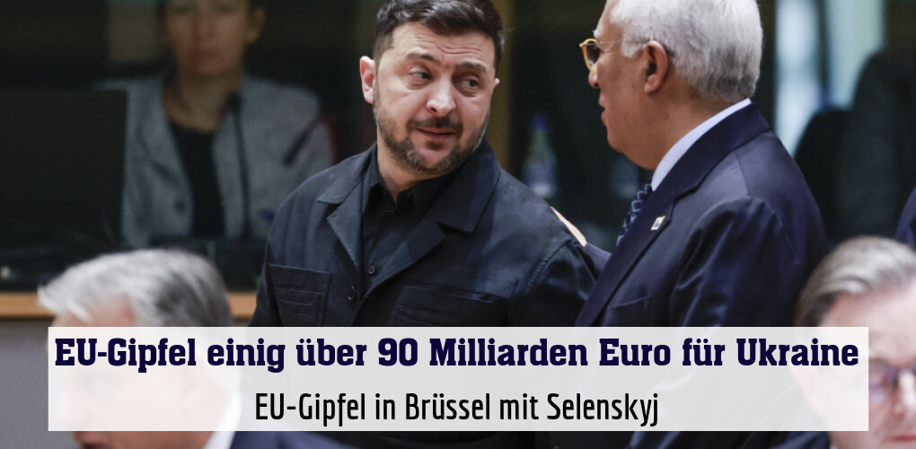 EU-Gipfel in Brüssel mit Selenskyj