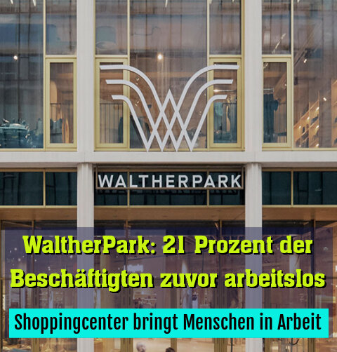 Shoppingcenter bringt Menschen in Arbeit