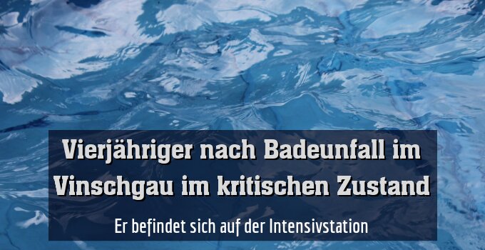 Er befindet sich auf der Intensivstation