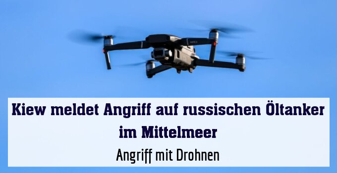 Angriff mit Drohnen (Symbolbild)